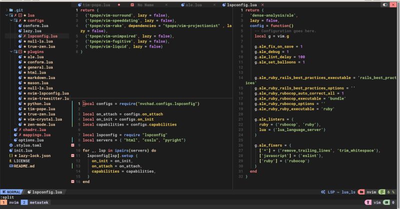 Neovim in TMUX